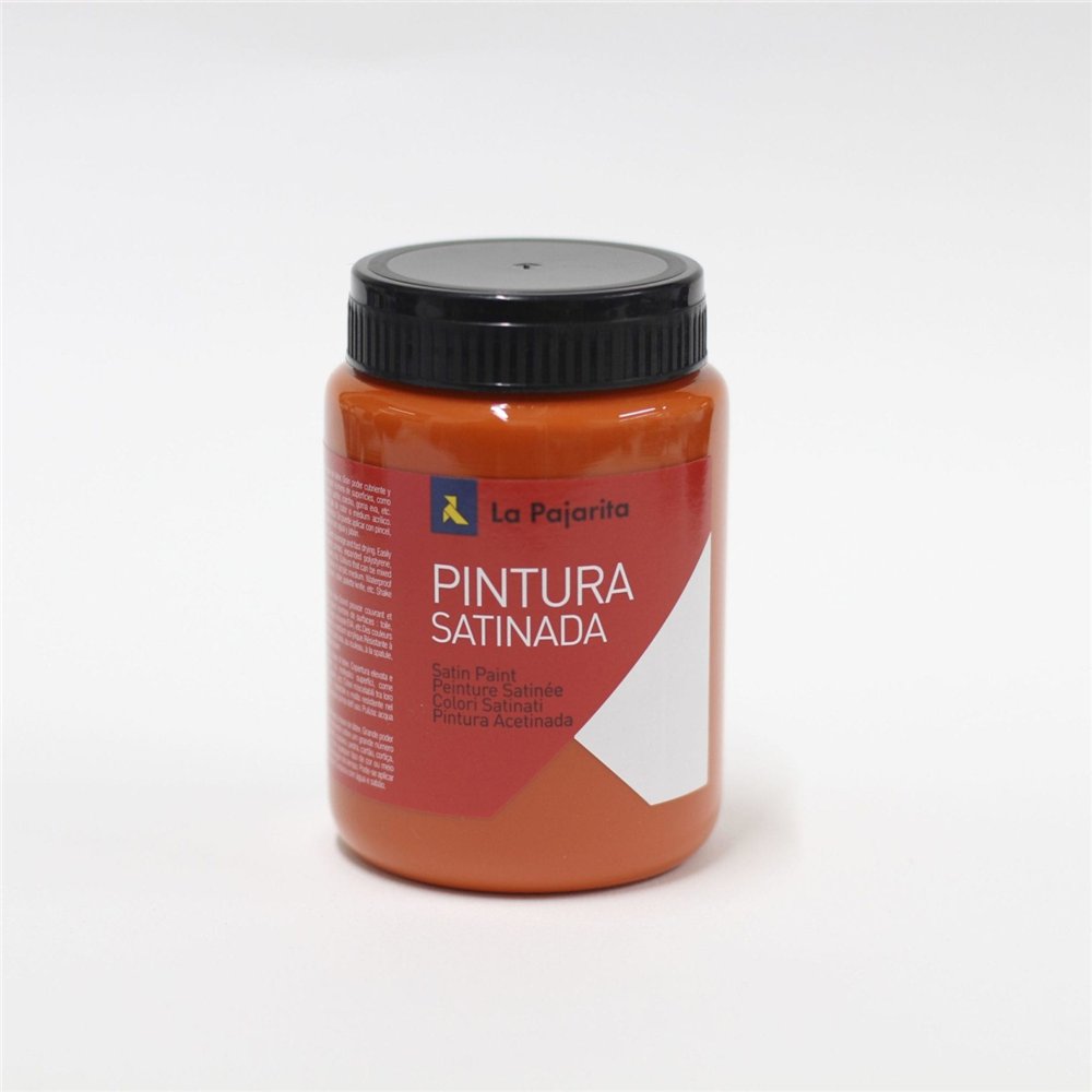 la pajarita pintura satinada l-06 naranja