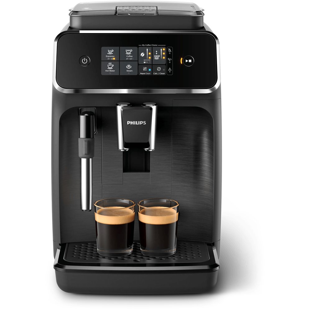 philips 2200 series serie 2200 espumador de leche clásico ep2220/10 cafetera espresso automática, 2 bebidas​