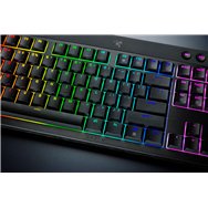 razer blackwidow v4 low-profile hyperspeed teclado juego usb + rf wireless + bluetooth qwerty internacional de ee.uu. negro