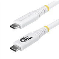 startech.com cable usb4 2m - cable usb-c certificado usb-if - 20gbps - pd 240w epr - 4k120 - dp 2.1 - cable usb tipo c - recubri