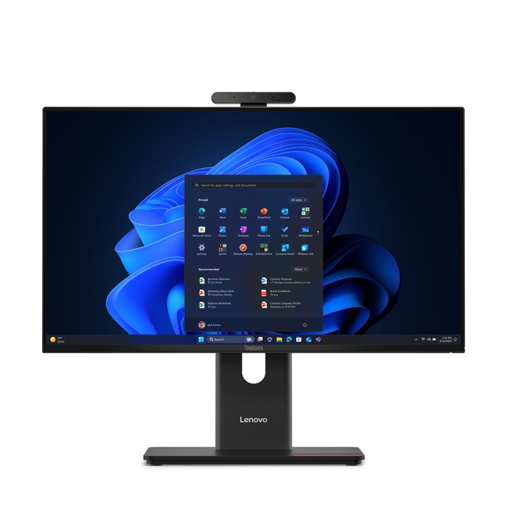 lenovo thinkcentre m70a gen 6 intel core ultra 5 225t 60,5 cm (23.8") 1920 x 1080 pixeles pc todo en uno 16 gb ddr5-sdram 512 gb