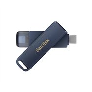 sandisk ixpand unidad flash usb 128 gb usb type-c / lightning 3.2 gen 1 (3.1 gen 1) azul