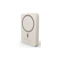 energy sistem magnetic powerbank 10000 mah cargador inalámbrico champán