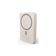 energy sistem magnetic powerbank 10000 mah cargador inalámbrico champán