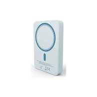 energy sistem magnetic powerbank 10000 mah cargador inalámbrico grafito