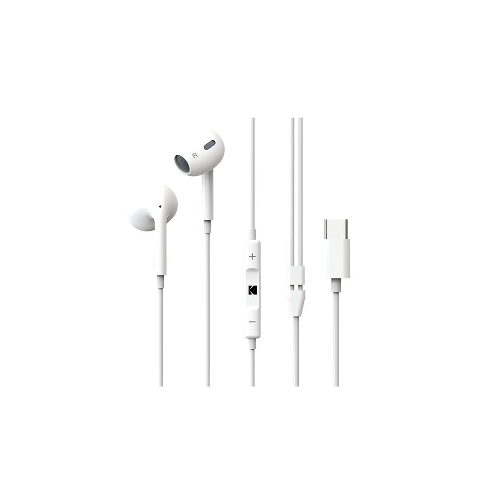 kodak 887930425741 auricular y casco auriculares dentro de oído llamadas/música blanco
