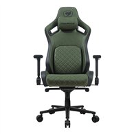 cougar defensor s army green f silla para videojuegos universal asiento acolchado verde