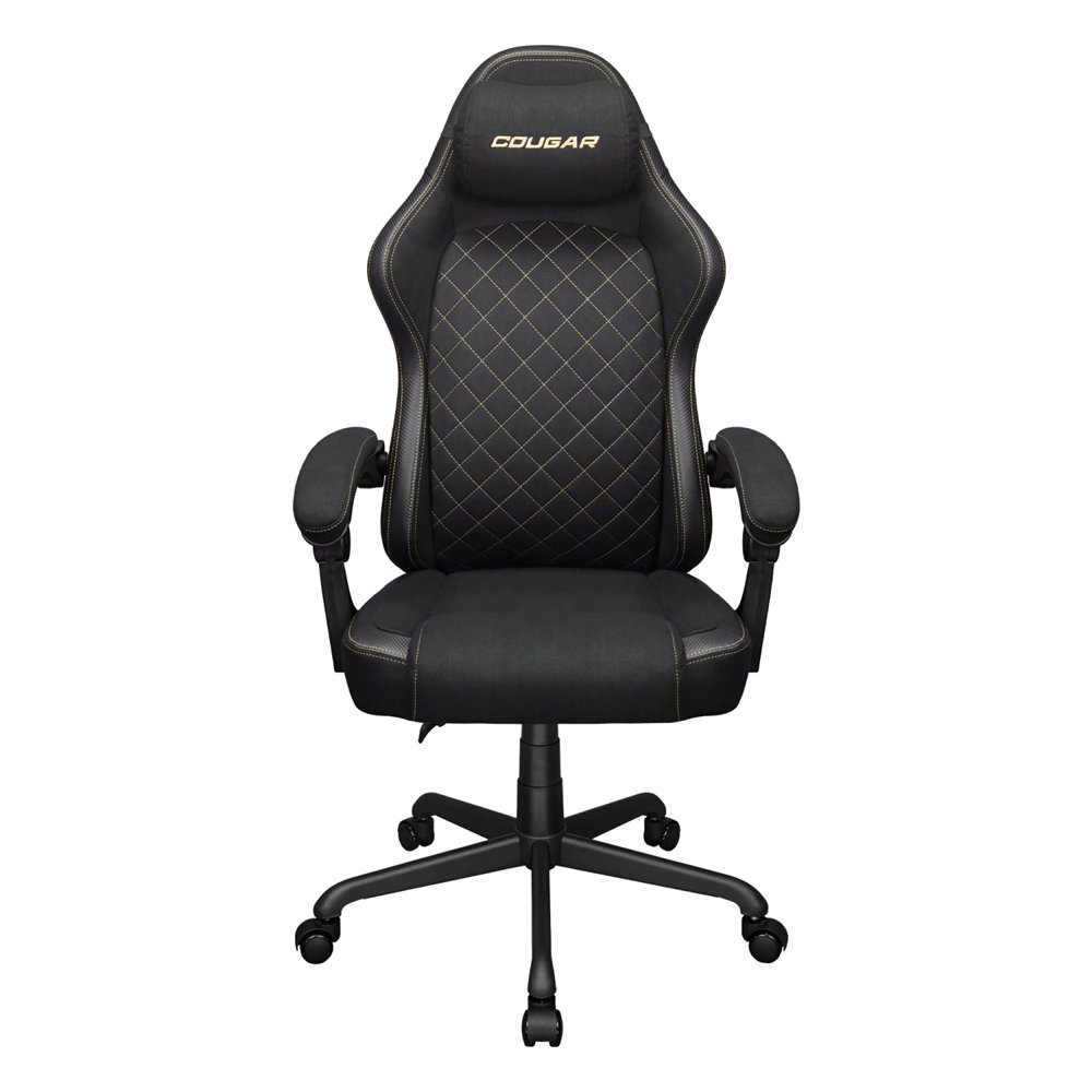 cougar cgr-fxf-glb silla para videojuegos universal asiento acolchado negro, oro