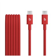 apple beats cable usb usb 2.0 1,5 m usb c rojo