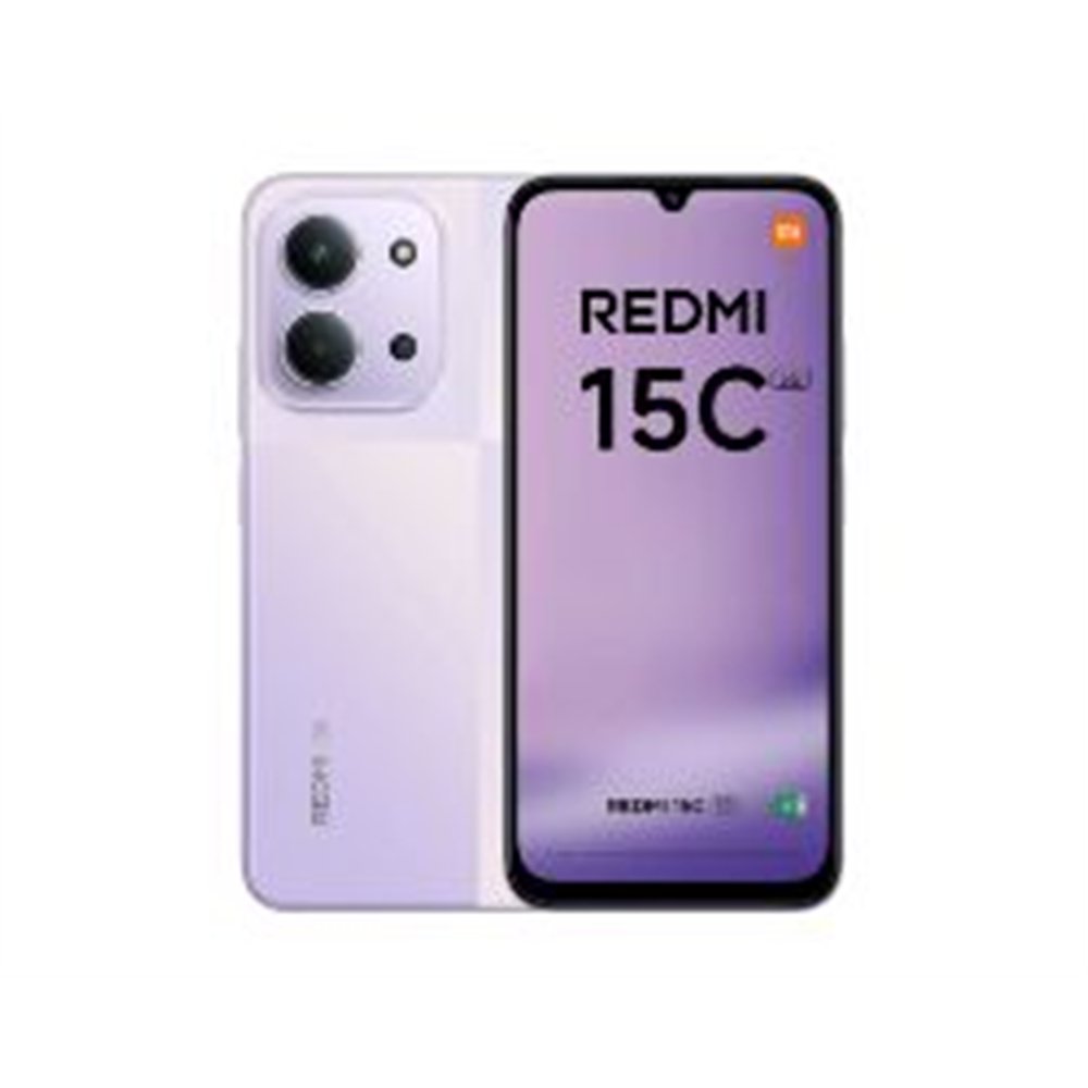 smartphone xiaomi redmi 15c 6.9" 4gb 256gb 5g púrpura