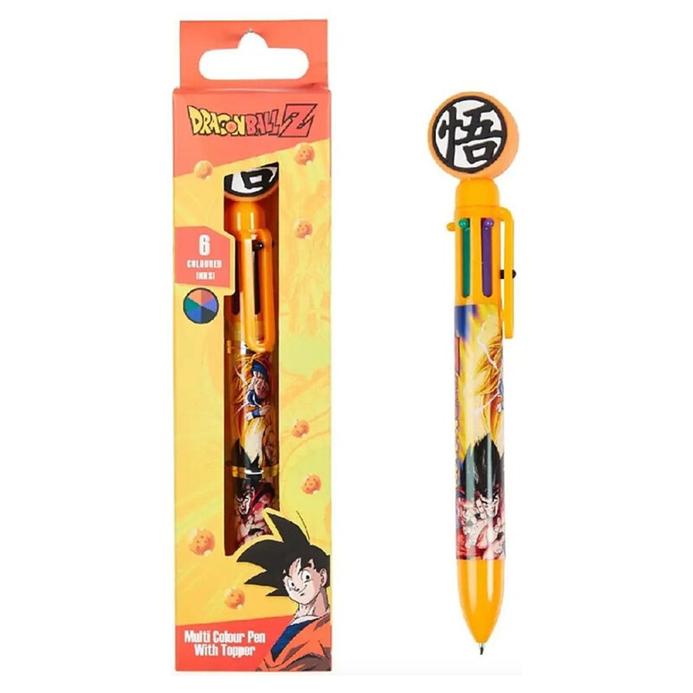 boligrafo 6 colores dragon ball z