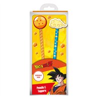 set 2 lapices topper dragon ball z