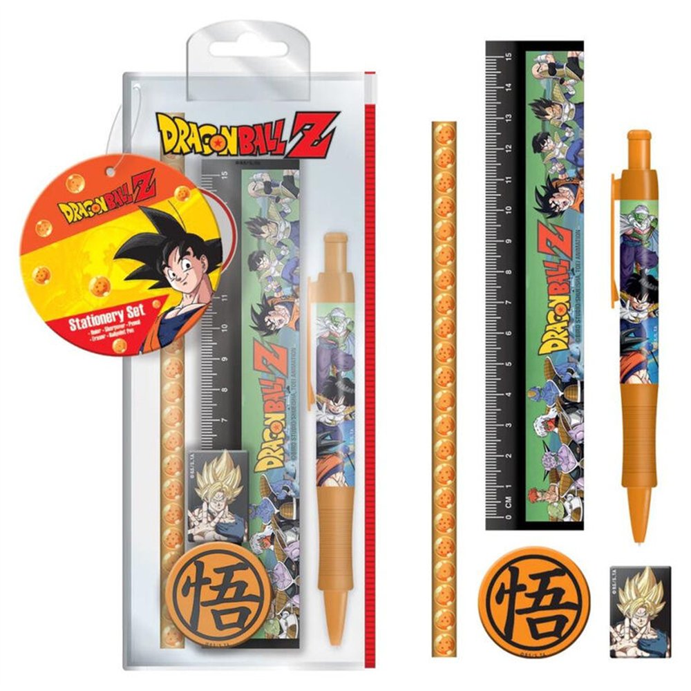 set papeleria dragon ball z