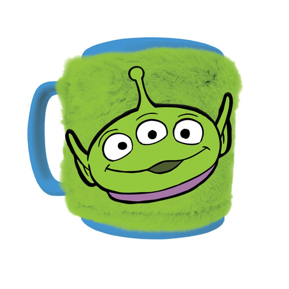 taza funda de peluche alien toy story disney 440ml