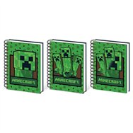 cuaderno a5 3d minecraft surtido
