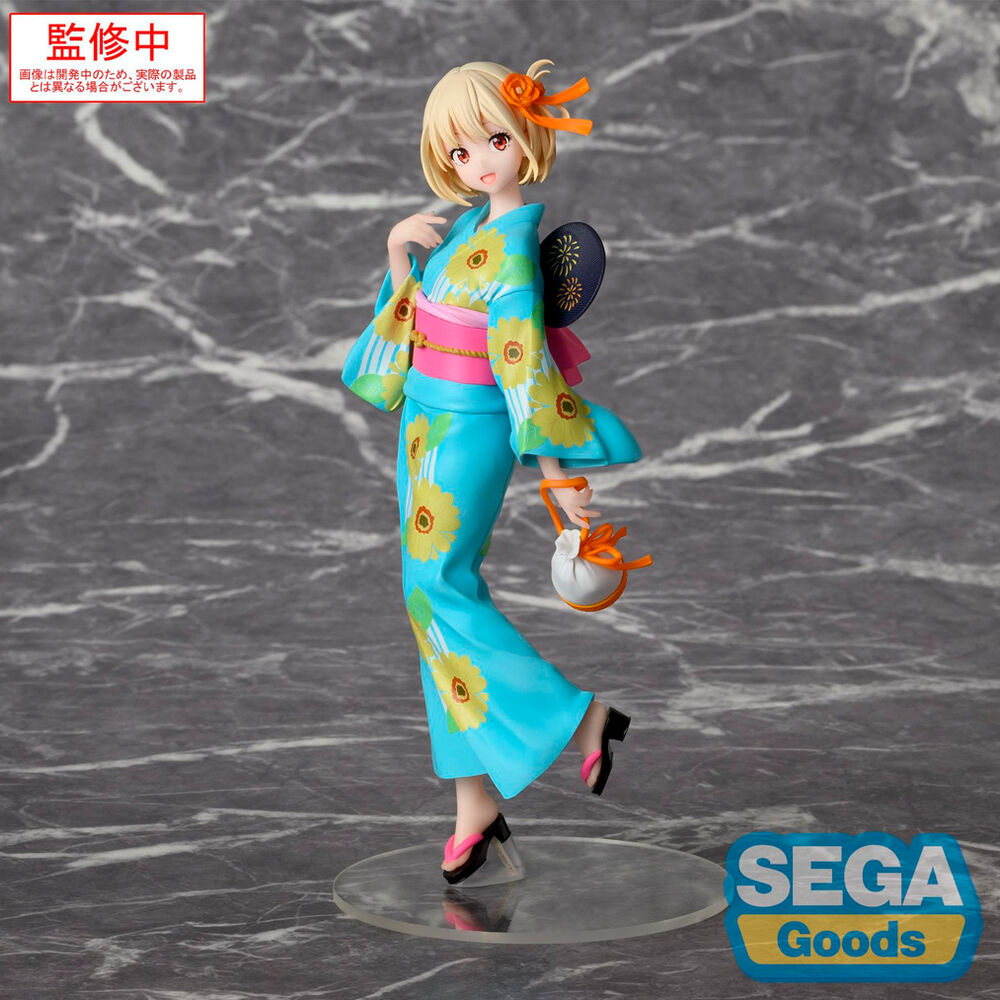 figura chisato nishikigi festival in yukata luminasta lycoris recoil 19cm