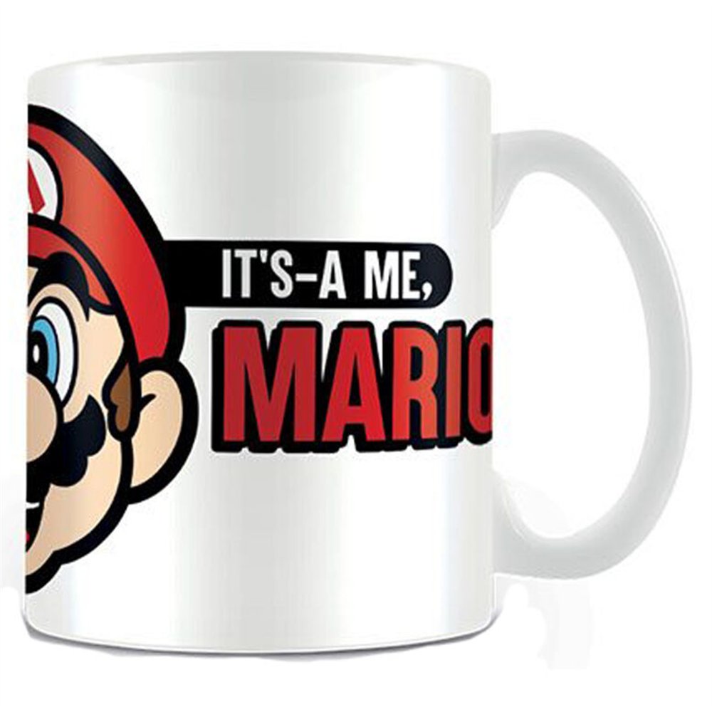 taza its a me mario super mario nintendo