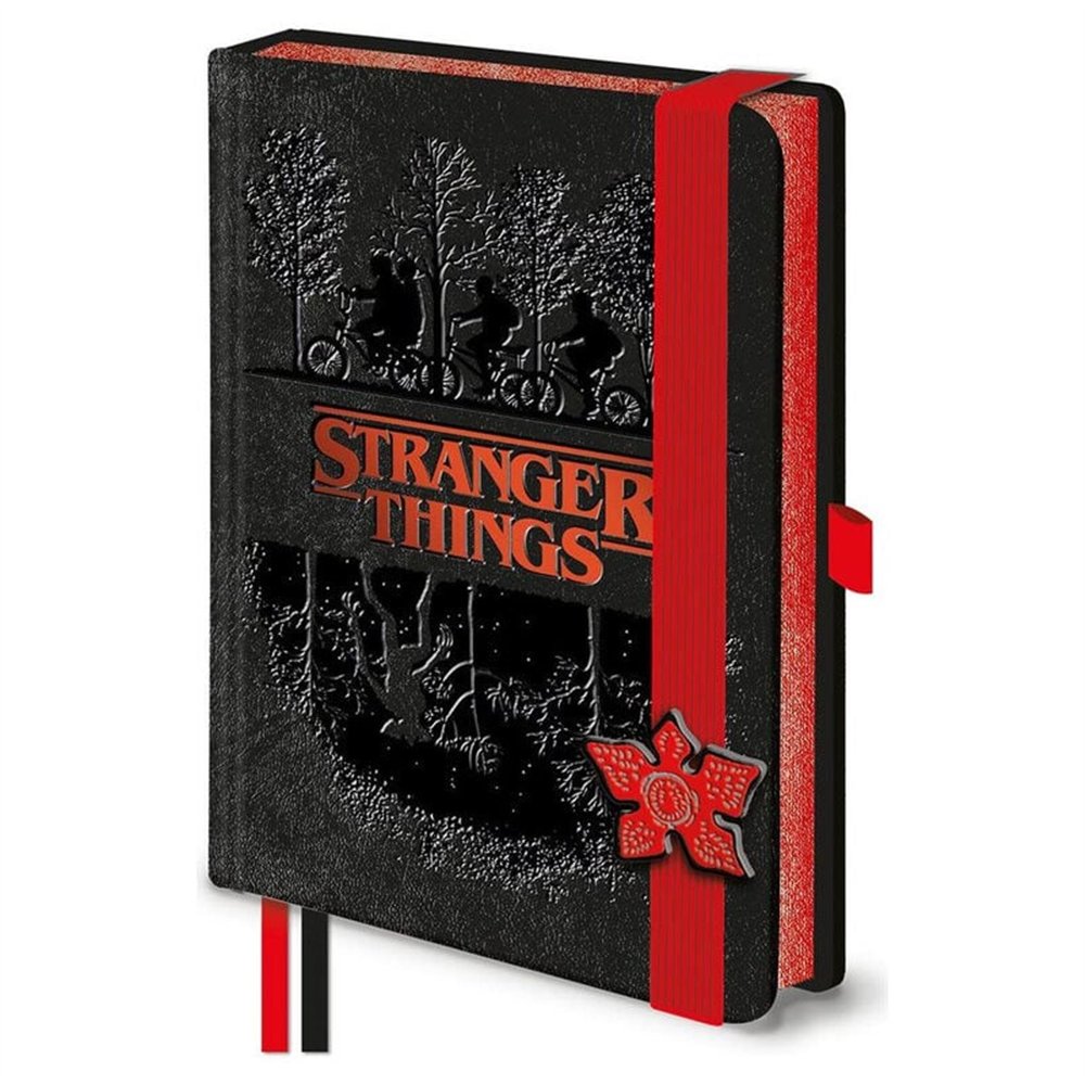 cuaderno a5 premium stranger things