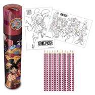 set lapices colores one piece
