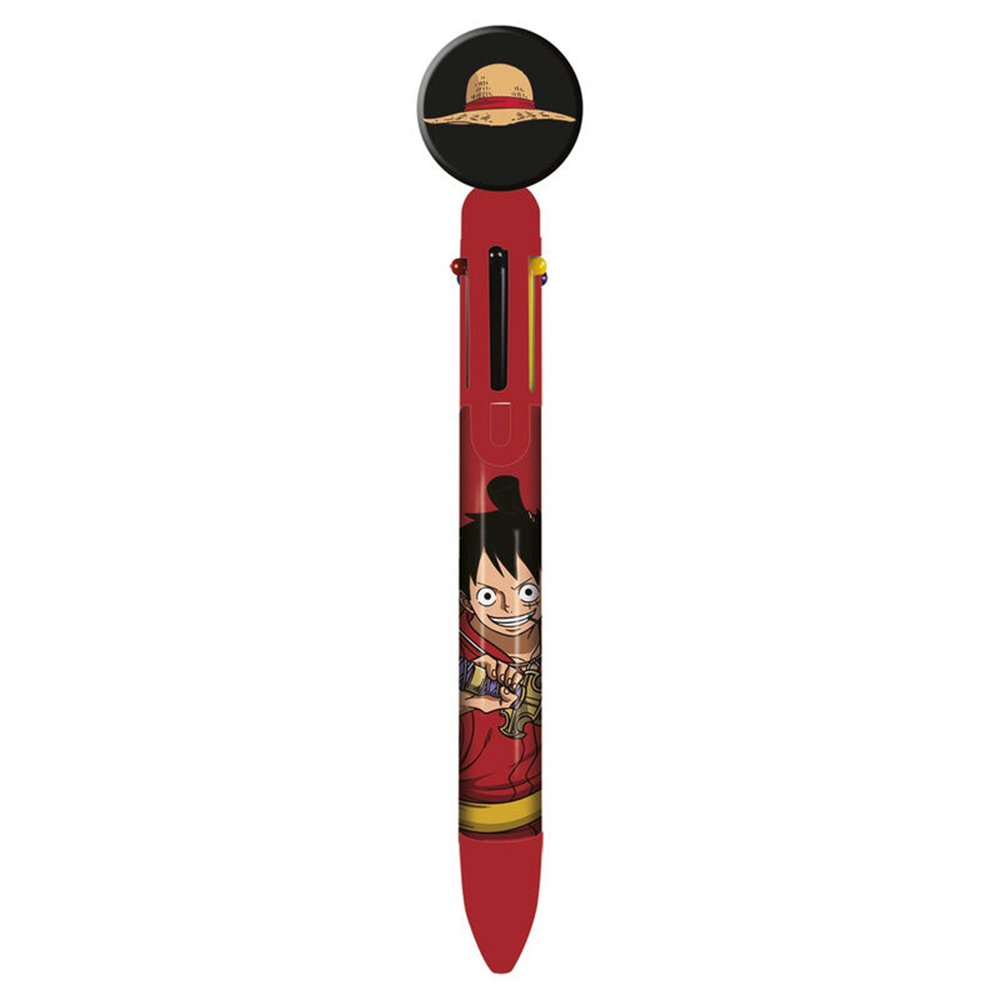 boligrafo 6 colores one piece