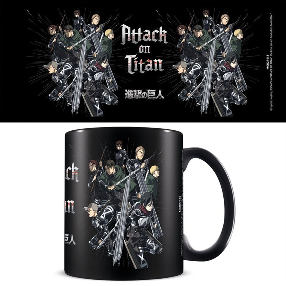 taza attack on titan 315ml