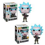figura pop rick & morty weaponized rick 5 + 1 chase