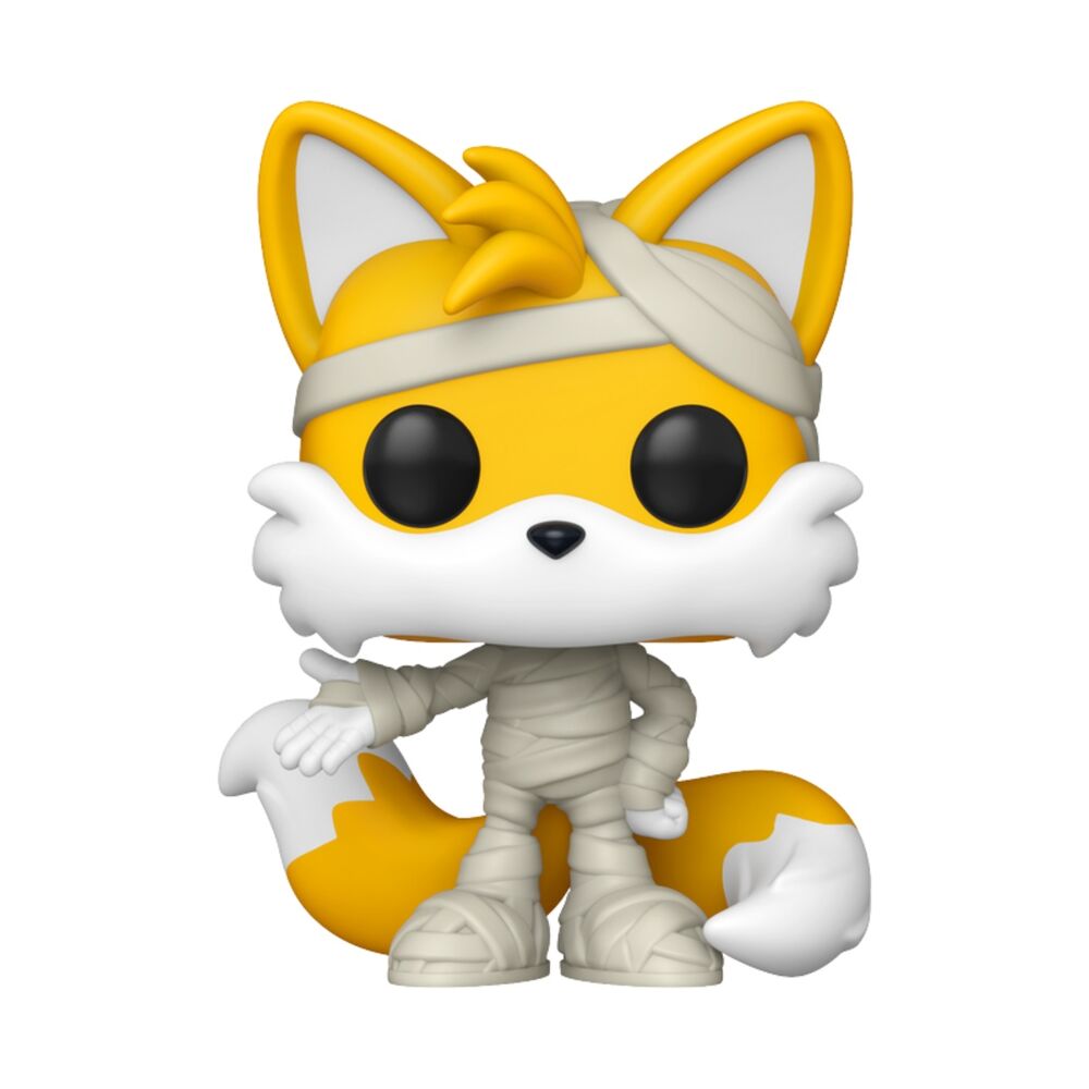 figura pop sonic the hedgehog tails as mummy