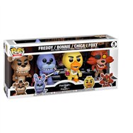 blister 4 figuras pop five nights at freddys
