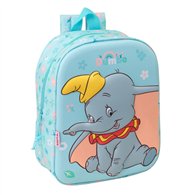 mochila 3d dumbo disney 27cm