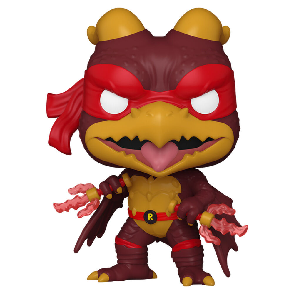 figura pop teenage mutant ninja turtles x godzilla - raphael x rodan
