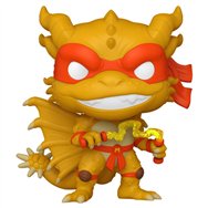 figura pop teenage mutant ninja turtles x godzilla- michelangelo x ghidorah