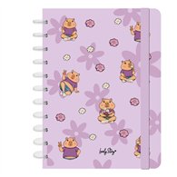 cuaderno a4 flower capibara