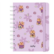 cuaderno a4 flower capibara