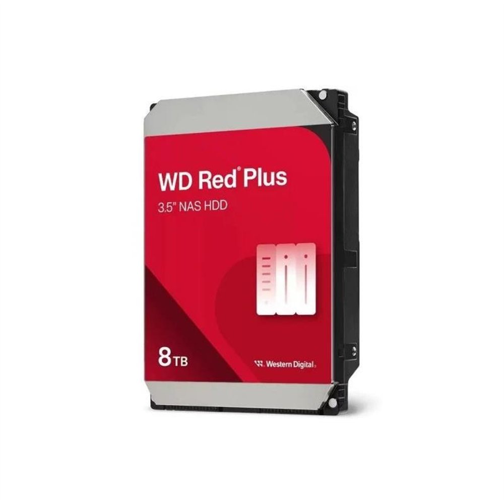 disco duro western digital 8tb 3,5 sata red plus