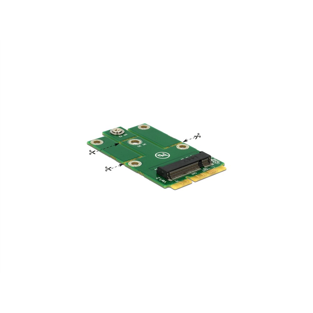 delock 62654 tarjeta y adaptador de interfaz interno m.2