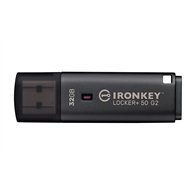 kingston technology ironkey 32gb locker plus 50 g2, fips 197, aes-256