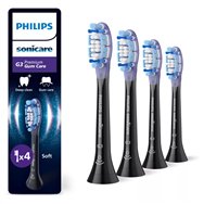philips premium gum care hx9054/88 pack de 4 cabezales de cepillado