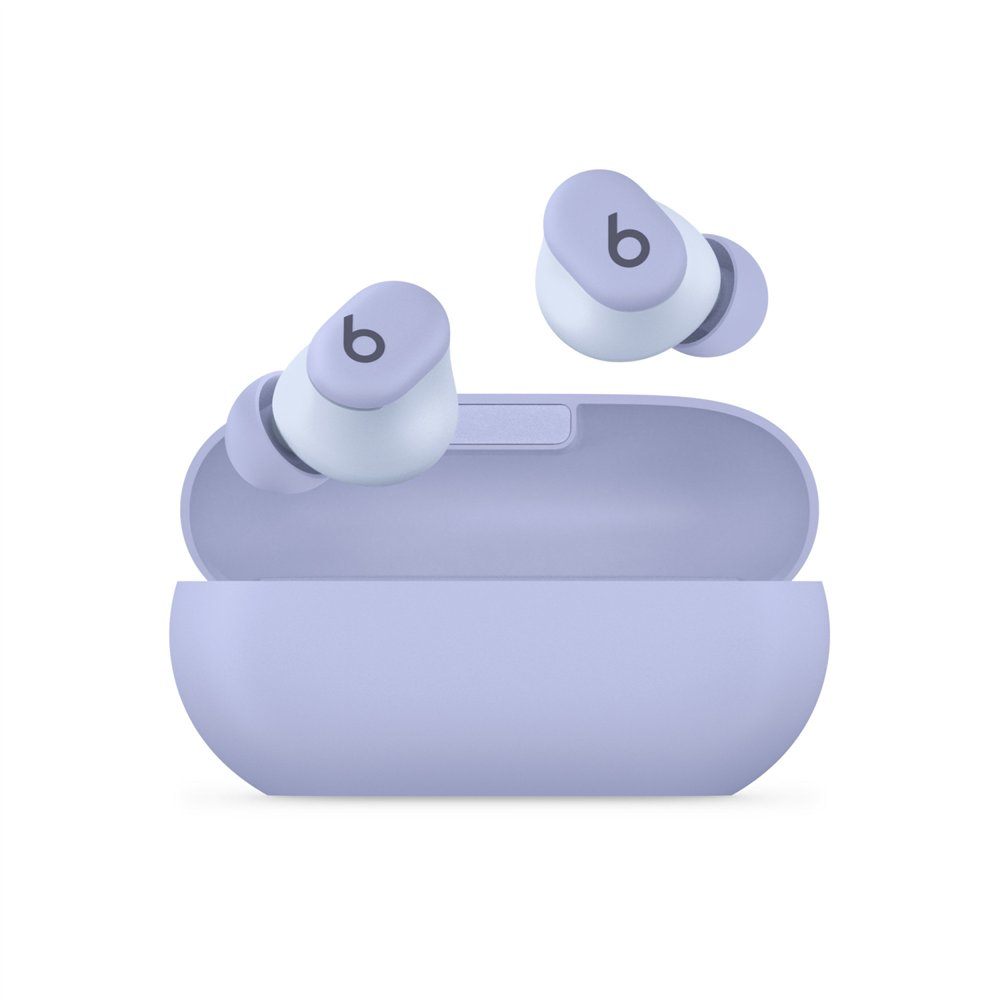 apple beats solo buds - auriculares de tapón true wireless - lila ártico