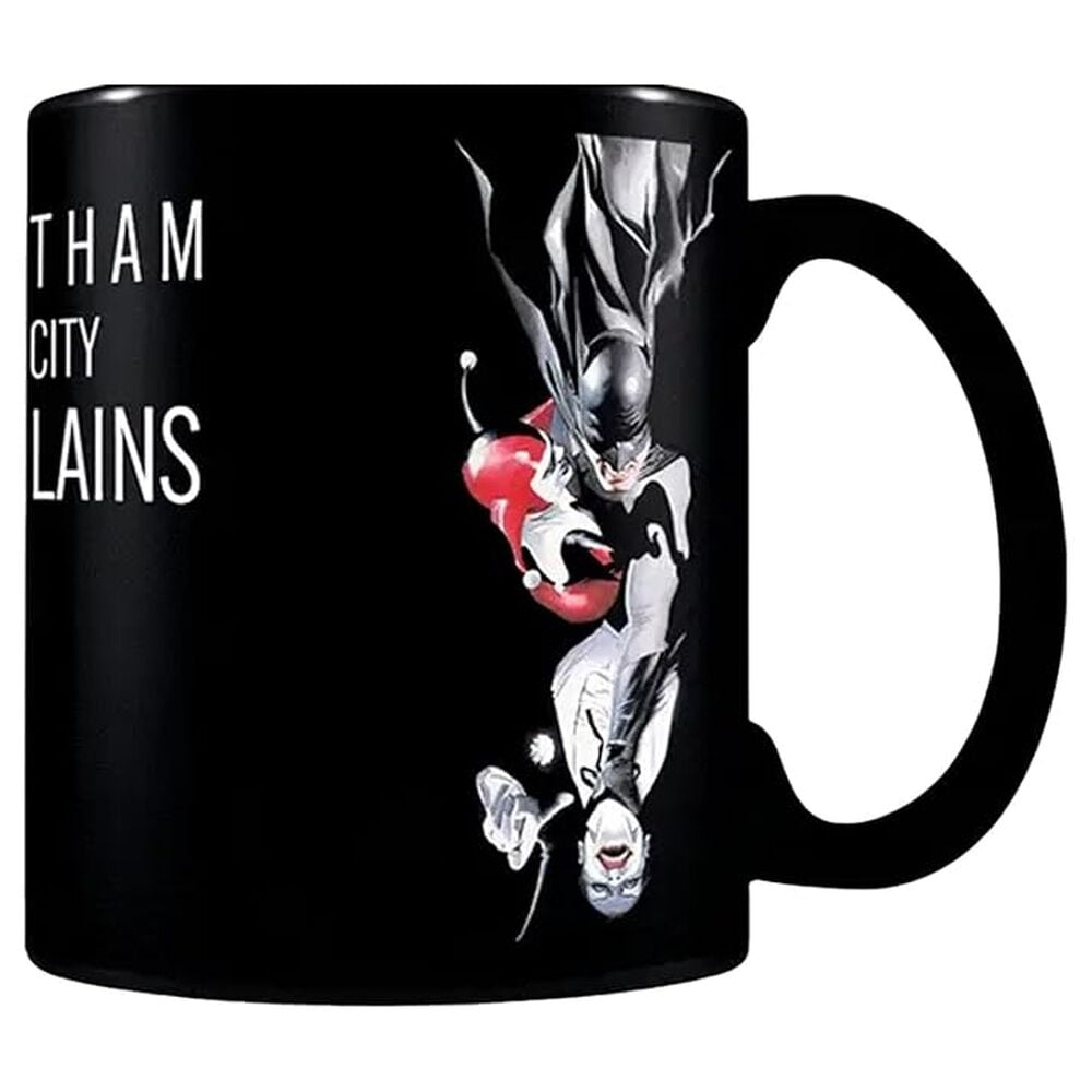 taza termosensible villanos dc comics