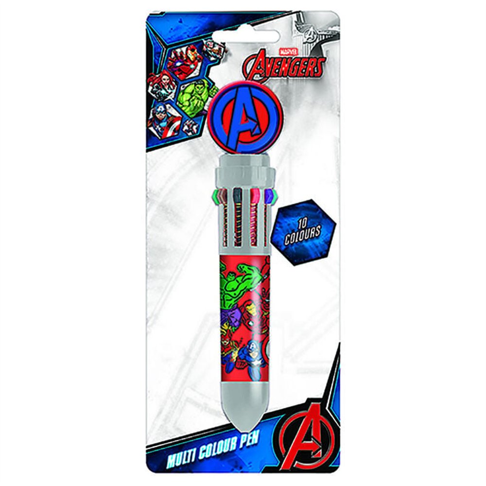 boligrafo multicolor los vengadores avengers marvel