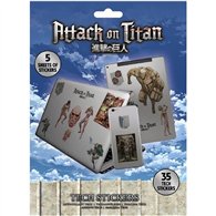 pegatinas dispositivos attack on titan