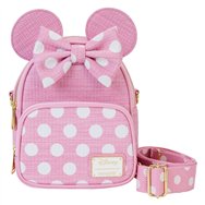 mochila straw minnie disney loungefly 20cm