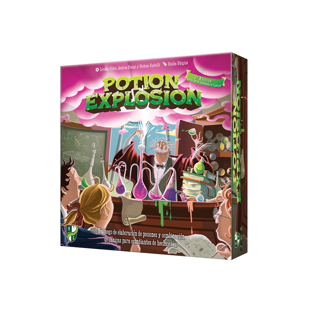asmodee eehgpe01 juego de tablero potion explosion 45 min juego de cartas estrategia