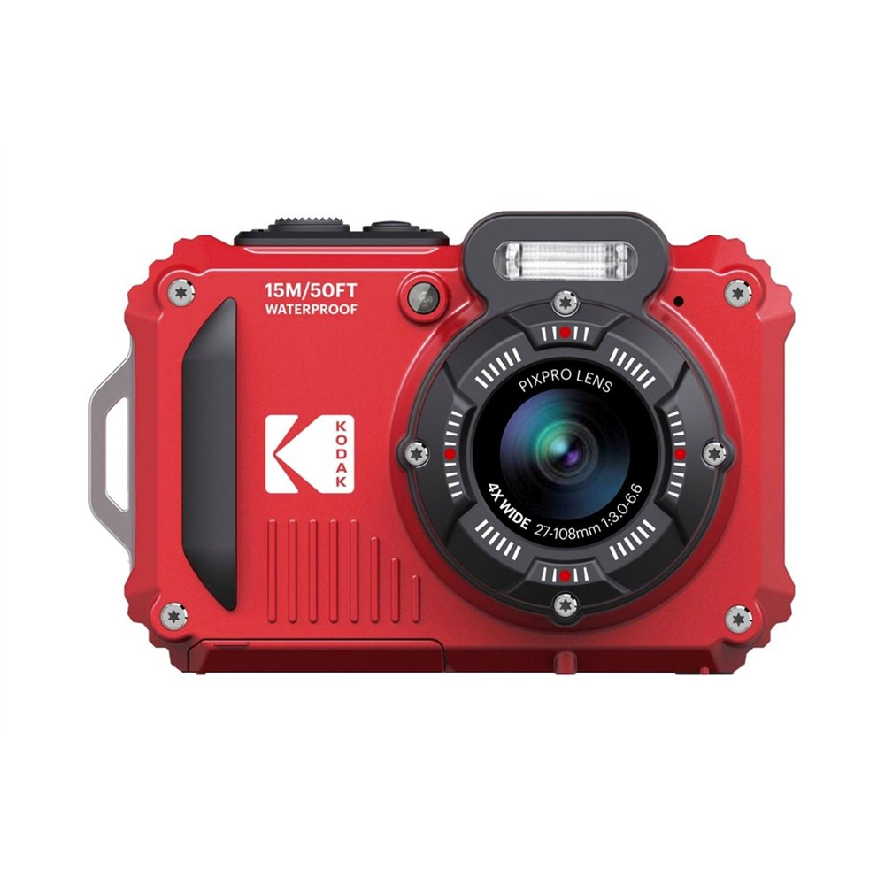 kodak pixpro wpz2 1/2.3" cámara compacta 16,76 mp bsi cmos 4608 x 3456 pixeles rojo