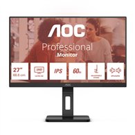 aoc e3 u27e3uf pantalla para pc 68,6 cm (27") 3840 x 2160 pixeles 4k ultra hd led negro