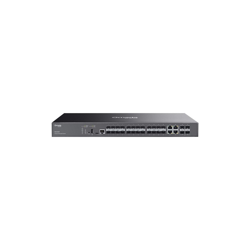 tp-link sg5428xf switch gestionado l3 negro