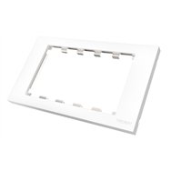 vision tc3 surr2g placa de pared y cubierta de interruptor blanco
