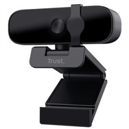 webcam trust tanor fhd 1080p usb black