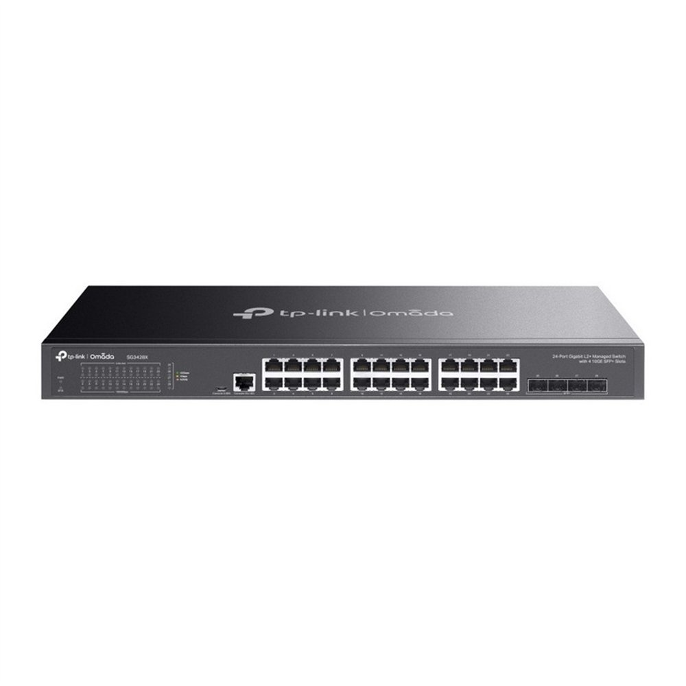 switch tp-link jetstream 24 puertos l2 + 4 sfp tl-sg3428x gestionable