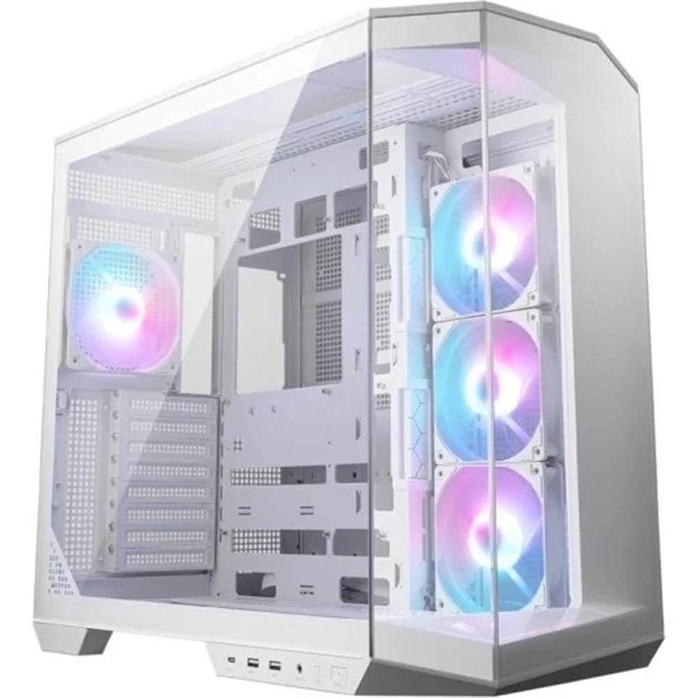 caja ordenador gaming msi mag pano 100r pz matx rgb white